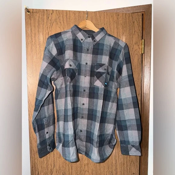 Kavu Plaid Button-Down - Men’s Large - Picture 2 of 7